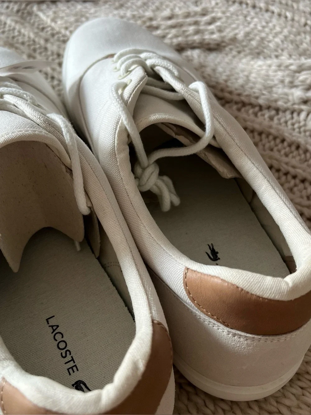 Lacoste Jouer Canvas Sneaker Sz 12.5 NWT